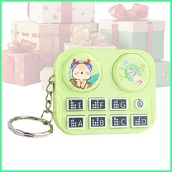DJ Music Keychain DJ Instrument Player Pendant Small Player Keychain for Backpack Handbag Purse Part