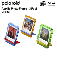 Polaroid Acrylic Photo Frame 3 Pack 006367 Colorful Frames
