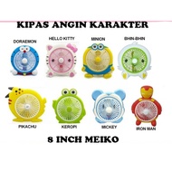 INDOSTAR 10 INCH CHARACTER FAN | DF Cute Character Indostar 10' Inch Kipas Meja Kipas Berdiri