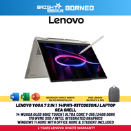 LENOVO YOGA 7 2 IN 1 83TC003SMJ - 14 WUXGA OLED 60HZ TOUCH/U7-355/24GB D5/1TB SSD/INTEL/W11+HNS/2YRS