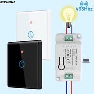 Wireless Switch RF 433mhz Touch Smart Switch Remote Control Switch