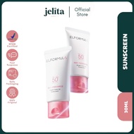 Jelita Cosmetic - ELFORMULA Nia-Ceramide Bright Tone Up Sunscreen SPF 50 PA++++ 30ml