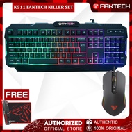 FANTECH Hunter Pro Gaming Keyboard K511 + Thor DPI Optical 7D X9 4800 (Combo)