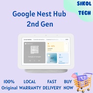 [ReadyStock]Google Nest Hub 2nd GEN Bluetooth Speaker with Google Assistant 7-inch LCD touchscreen/ Local Warranty