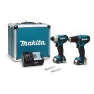 ชุดสว่านไร้สาย (พร้อมแบตเตอรี่) MAKITA CLX228X1 12 โวลต์ (1194952)