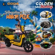 Sepeda listrik GODA 140 golden monkey