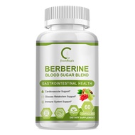 แคปซูล Berberine 1500mg HCI สนับสนุนสุขภาพหัวใจ รักษาคอเลสเตอรอลและระดับ Bugar ในเลือดปกติ