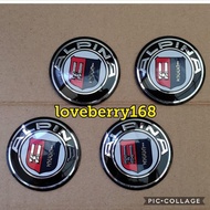 STICKER STIKER LAPISAN TUTUP DOP VELG MOBIL LOGO ALPINA