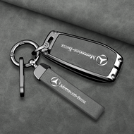 Mercedes Benz Car Key Case For GLA GLC CLA GLK Benz A Benz C Benz E Key Cover Keychain
