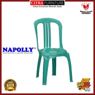 PW Napolly | Kursi Plastik sandaran Napoly Big 101 | Kursi