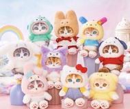 Mofusand 肉桂狗 花小兔 彩虹兔 茉莉兔 Hello Kitty 小丑魚 人魚漢頓  鯊魚貓 白貓咪 掛件 毛公仔 掛飾 鎖匙扣 吊飾 玉桂狗 PC狗 布丁狗 布甸狗 限量版 日本代購 手提袋