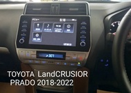 กรอบจอแอนดรอยด์ หน้ากากวิทยุ หน้ากากวิทยุรถยนต์ TOYOTA LandCRUSIOR PRADO ปี 2018-2022 สำหรับเปลี่ยนจอ android10"
