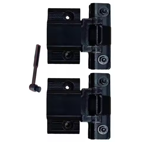 Dust Cover Hinges For Technics SL1200 MK2 MK5 SL1210 Turntable Record Player Accessories Black Plast