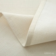 Fabric Solid Color Rectangular European Coffee Table Cotton Linen Dining Table Cloth Desk Plain Tabl