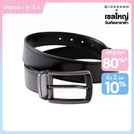 GIORDANO Men Belts Alloy Pin Buckle Cowhide Belts Durable Scratch Resistace Fashionable Casual Cow S