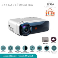 Ezzrale EZ320 FHD 1080p Projector Wireless 150 ANSI | proyektor mini untuk hp proyektor murah bagus