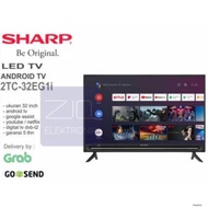 NEW TV SMART ANDROID TV SHARP 32 INCH SMART TV SHARP 32 INCH GARANSI