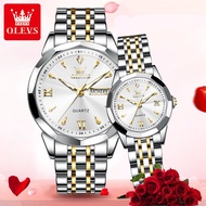 OLEVS | นาฬิกาคู่กันน้ำ