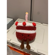 Jellycat candle cake birthday cake