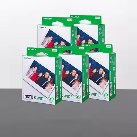 5 Inch Fujifilm Instax Wide Film/Rainbows instax Fujifilm Paper White Edge 10-100 Sheets For Fujifil