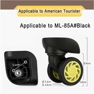 1 Pair American Traveler 85A Suitcase Accessories Replacement Universal Wheel Suitcase Wheel JX9054 