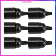 6-Pack Bakelite Lamp Holder E26/ E27 Light Socket Vintage Bulb Socket ES Screw Lampholder for Ceilin