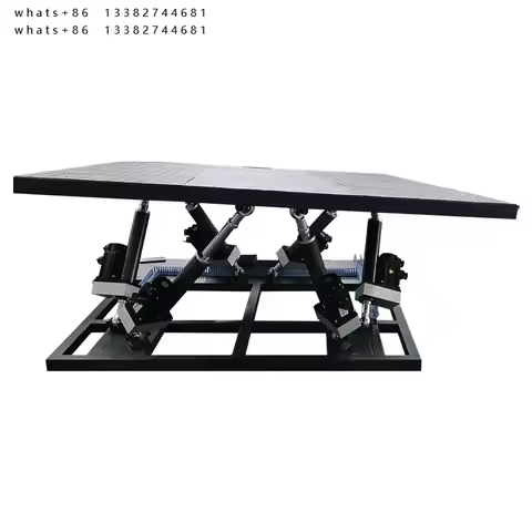 Immersive Experience Design 6DOF motion platform for VR simulator electric cylinder actuator linear 