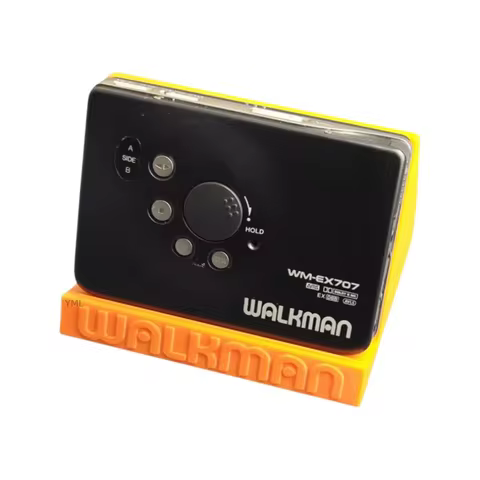 Walkman WM-EX707 Black Stereo Cassette Player Display Stand Holder for Walkman WM-EX707 WM-EX66 Play