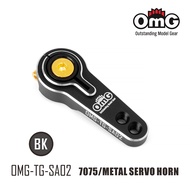 OMG-TG-SA02 25T 7075 Aluminium Metal Servo Horn BLACK # 02