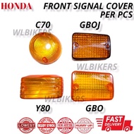 HONDA C70 GBO GBOJ YAMAHA Y80 FRONT SIGNAL COVER LAMPU SIGNAL DEPAN COVER -HOT ITEM-
