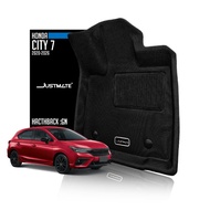 JUSTMATE HONDA พรมปูพื้นรถยนต์ CITY 7 :GN HATBACK 2020 - 2026 5 ประตู ใช้ได้กับ น้ำมัน และ e:HEV