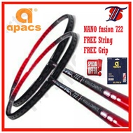 Apacs Racket 722 Nano fusion Zigzag lethal commander Virtuoso Badminton racket Racket Badminton Rack