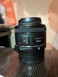 Canon 50 1.8  Sigma MC 11 E mount