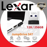 雷克沙 256GB JumpDrive S47 USB 3.1 手指(250MB/S) 黑色 (LJDS47-256ABBK) -【原裝正貨】