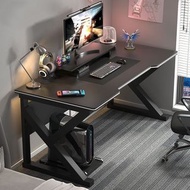 🎮 加厚電腦桌 台式電競桌子 書桌學生學習桌 辦公桌 玻璃碳纖維加寬遊戲桌