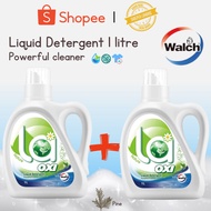 Walch Laundry Detergent 1L | Liquid detergent | Refill pack 500ml | Laundry sanitizer 150ml | Bundle