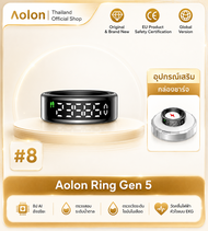 Aolon Gen 5 แหวนอัจฉริยะ LCD เชื่อมต่อ RWfit ติดตามสุขภาพและออกกำลังกาย