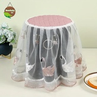 NBBY 1pc Air Fryer Dust Cover Electric Rice Pot Dust Cover Lace Fabric CoverSuitable For Laundry Kit