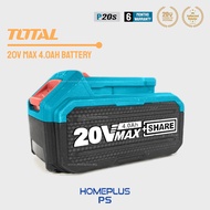 Homeplus Total TFBLI2002 20V MAX 4.0Ah LI-Ion Lithium Ion Battery Pack