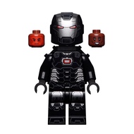 LEGO Minifigure sh646 - War Machine - Black and Silver Armor 76153 (Avengers Helicarrier) Marvel Sup