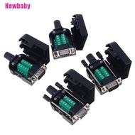 DB9 9 Pin RS232 RS485 Solderless Connector