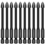 40/20/15PCS 6mm Diamond Drill Bits Hole Saw Set For Tile Concrete Brick Glass Ceramic Wood Metal Dri