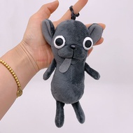 15cm Chihuahua Plush Keychain Stuffed Animals Chinese Crested Dog Soft ChiHUAHU Dog Plush Doll Weird