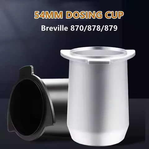 54mm Breville Sage 870 875 878 Dosing Cup Espresso Coffee Machine Grinder Dosing Cup Portafilters Sn
