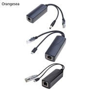 Orangesea PoE Splitter Gigabit TYPE-C Micro USB DC5521 Active PoE to TYPE-C Adapter