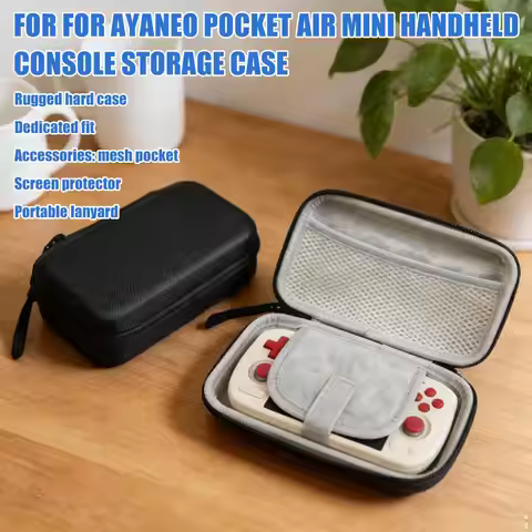 Shockproof Carrying Case for AYANEO Pocket Air Mini Handheld Game Console Storage Bag Precision Mold