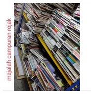Majalah campuran rojak BM & English. Pelbagai genre. 10 kg. can't choose. pc, kereta, bayi, rumah et