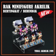 3-Tier Acrylic Ladder Display Rack/4 Medium 5-Tier