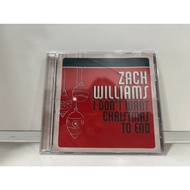 1 CD MUSIC Universal ZACH WILLIAMS I DON'T WANT CHRUTMAS TO END (A18A163)