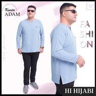 Elegant BAJU KURTA Emrani  Lelaki Muslim Dewasa Premium Como Crepe Cloth ( S-3XL)  Lengan Panjang